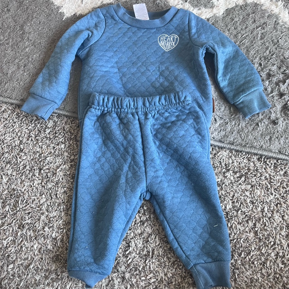 Blue Kids Matching Set